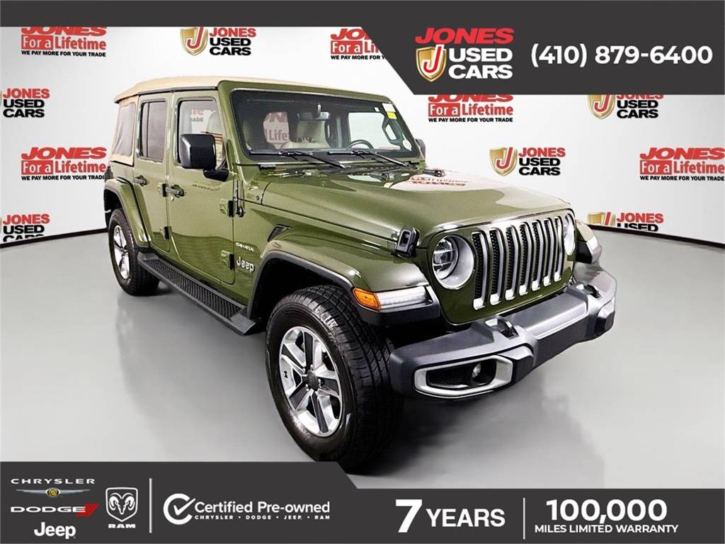 2020 Jeep Wrangler Sahara — SUV — 49,071 mi — Fallston, MD