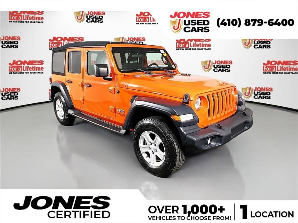 2018 Jeep Wrangler Sport S — SUV — 49,108 mi — Fallston, MD