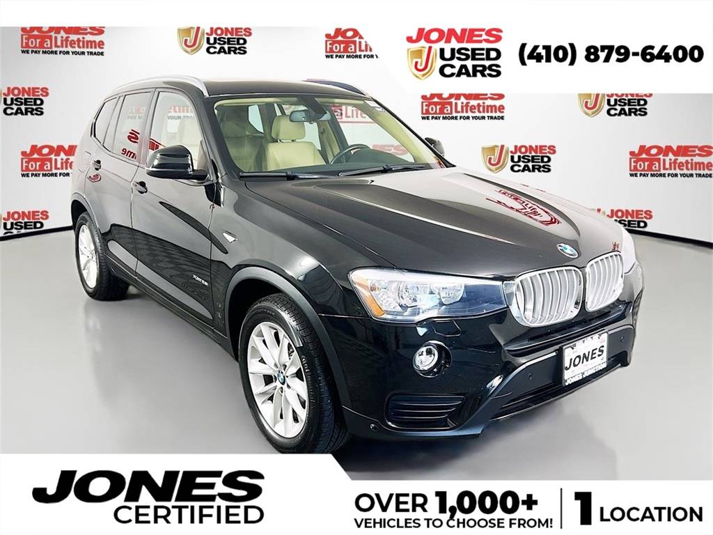 2017 BMW X3 28i — SUV — 72,791 mi — Bel Air, MD