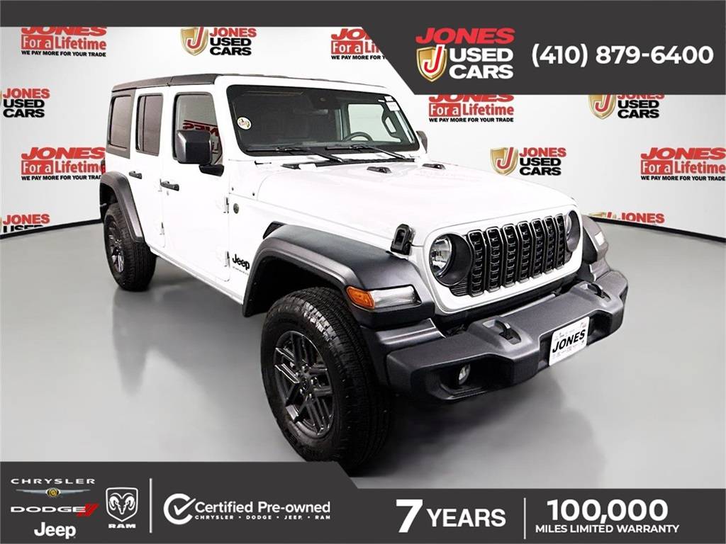 2024 Jeep Wrangler Sport S — SUV — 5,262 mi — Bel Air, MD