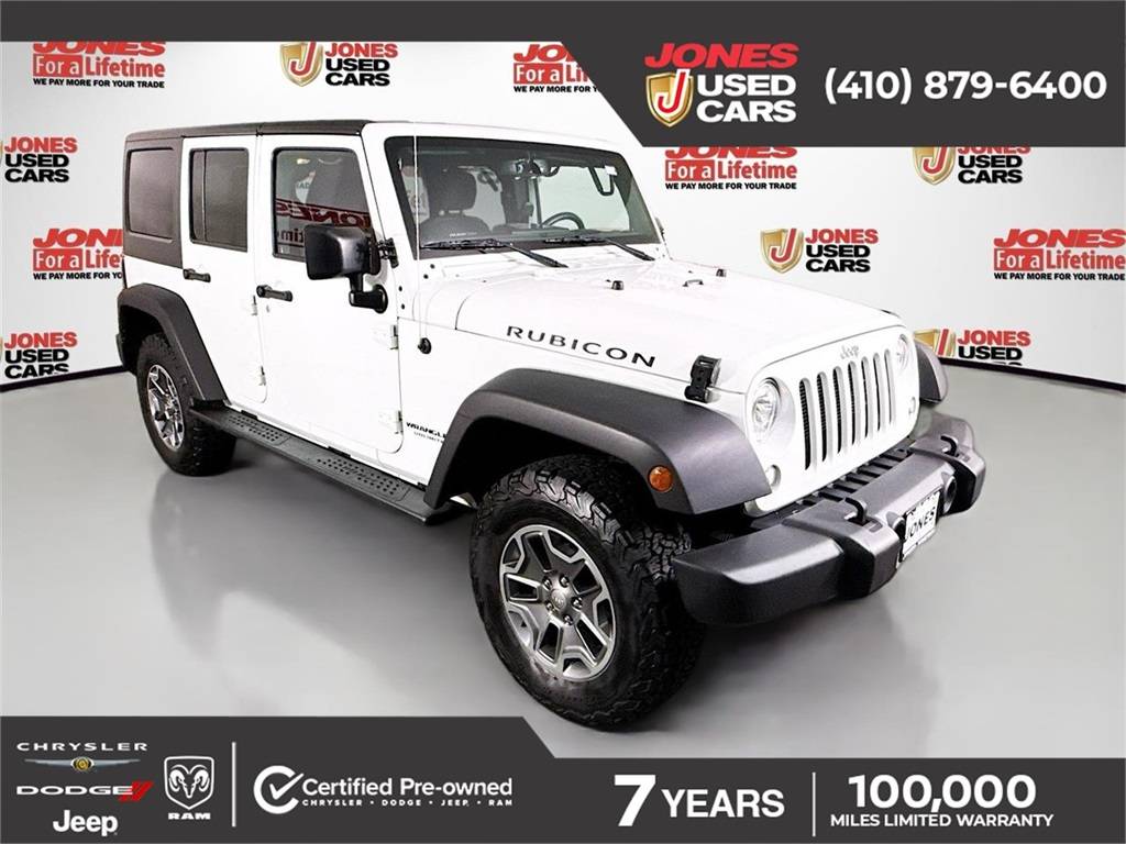 2017 Jeep Wrangler Rubicon — SUV — 58,877 mi — Bel Air, MD