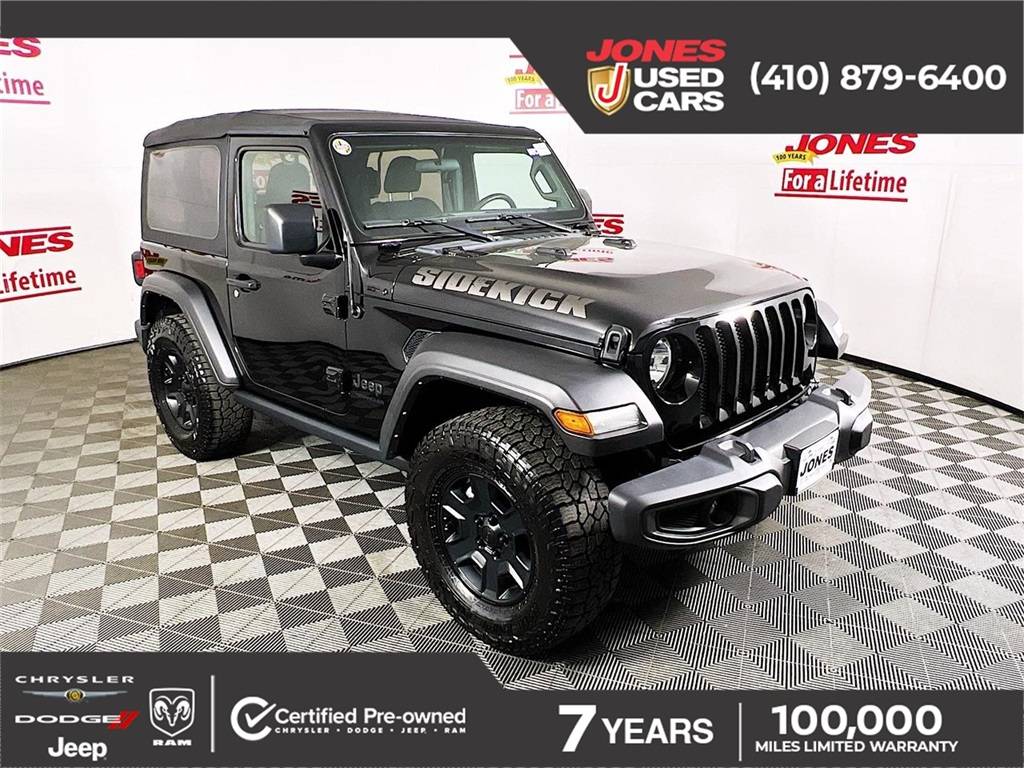 2022 Jeep Wrangler Sport S — SUV — 30,175 mi — Bel Air, MD