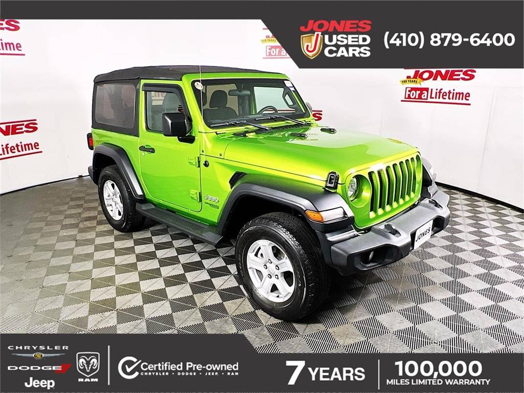2018 Jeep Wrangler Sport S — SUV — 32,635 mi — Bel Air, MD