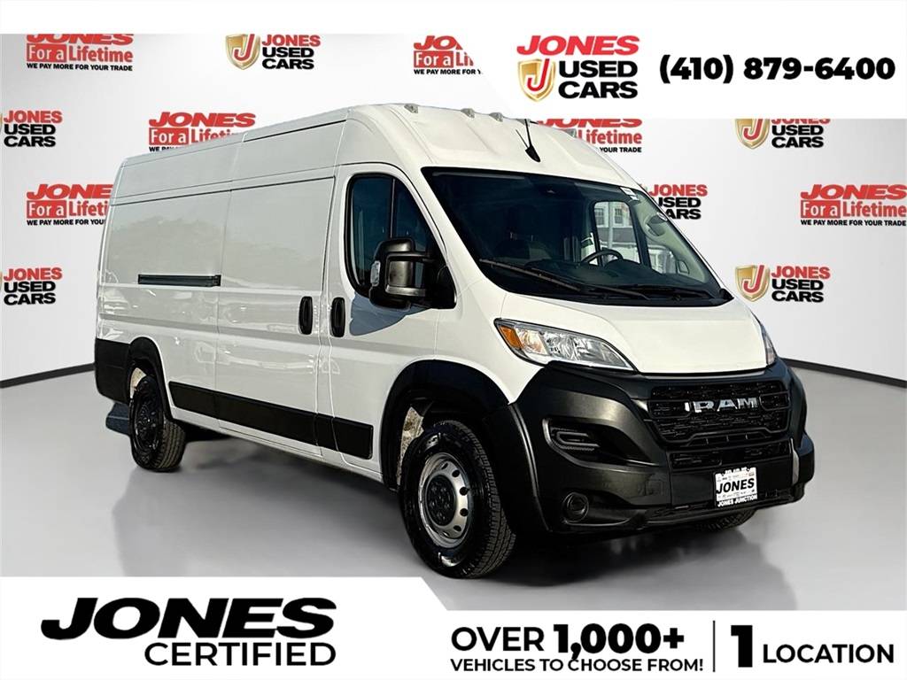 2023 Ram ProMaster Cargo Van 3500 — Cargo Van — 54,724 mi — Bel Air, MD