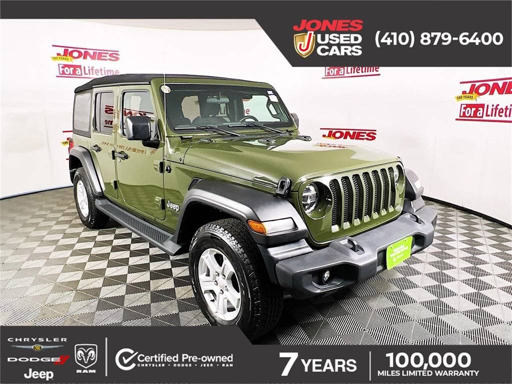 2021 Jeep Wrangler Sport S — SUV — 86,745 mi — Bel Air, MD