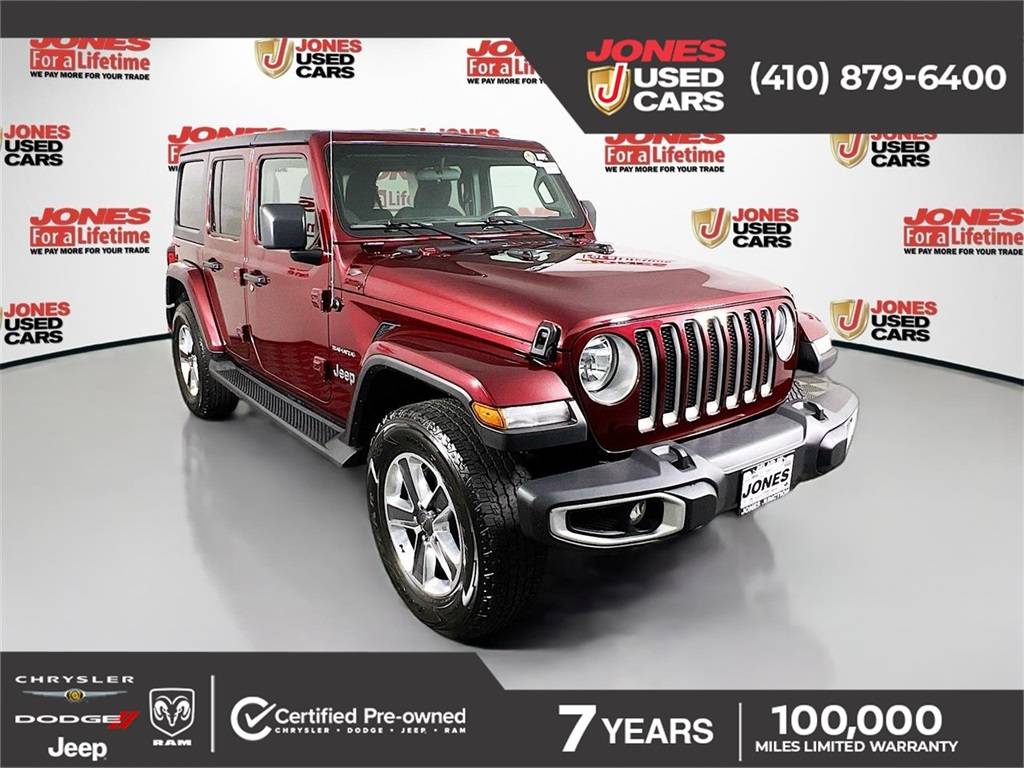 2021 Jeep Wrangler Sahara — SUV — 39,662 mi — Bel Air, MD