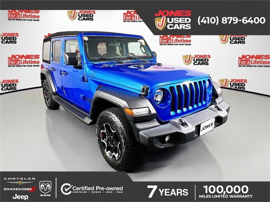 2021 Jeep Wrangler Sport S — SUV — 95,629 mi — Bel Air, MD