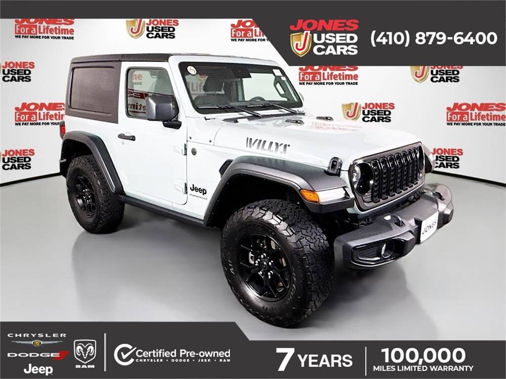 2024 Jeep Wrangler Willys — SUV — 48,704 mi — Bel Air, MD
