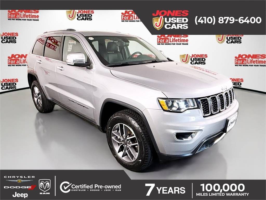 2021 Jeep Grand Cherokee WK Limited — SUV — 51,660 mi — Bel Air, MD