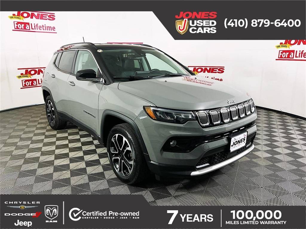 2022 Jeep Compass Limited — SUV — 17,770 mi — Bel Air, MD