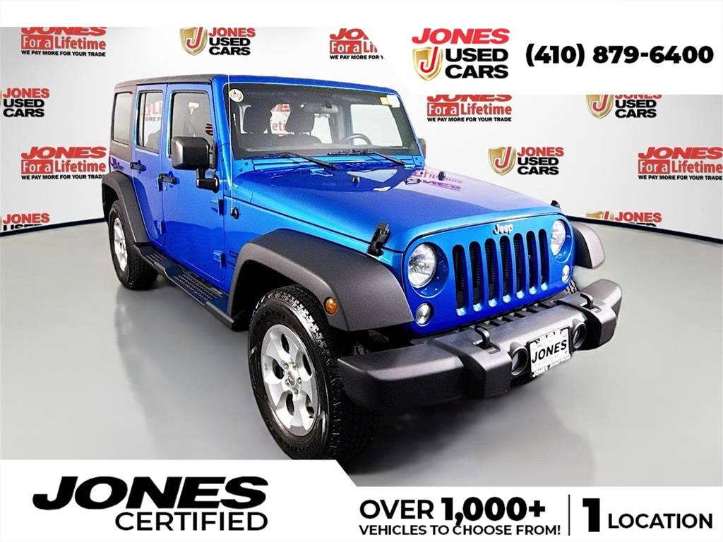 2016 Jeep Wrangler Sport — SUV — 126,214 mi — Bel Air, MD