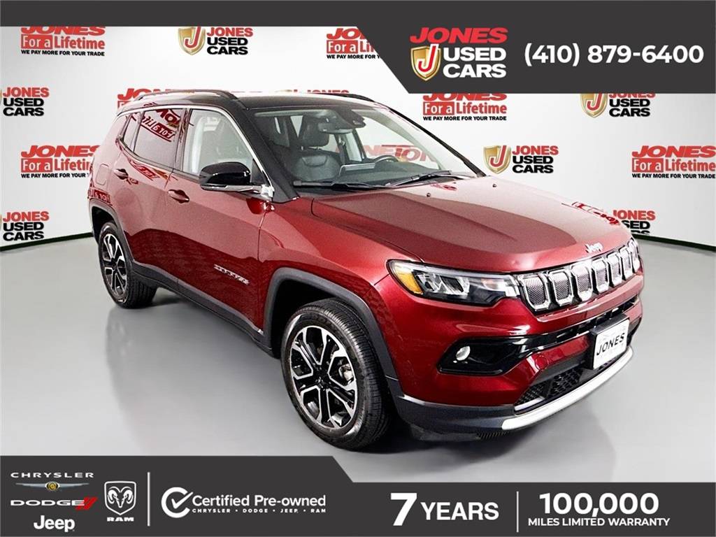 2022 Jeep Compass Limited — SUV — 19,107 mi — Bel Air, MD