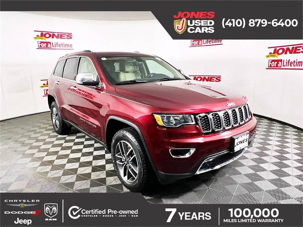 2021 Jeep Grand Cherokee WK Limited — SUV — 36,869 mi — Bel Air, MD