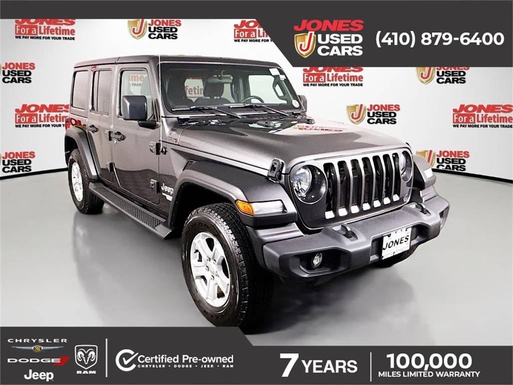 2019 Jeep Wrangler Sport S — SUV — 47,439 mi — Bel Air, MD