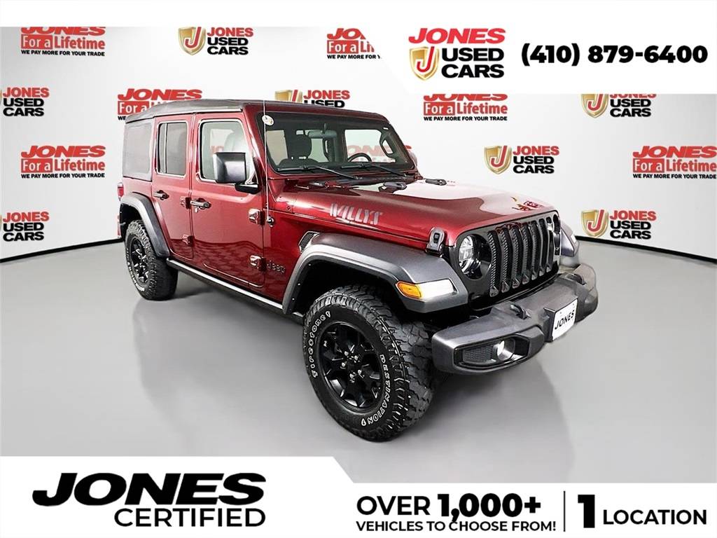 2021 Jeep Wrangler Willys — SUV — 23,334 mi — Bel Air, MD