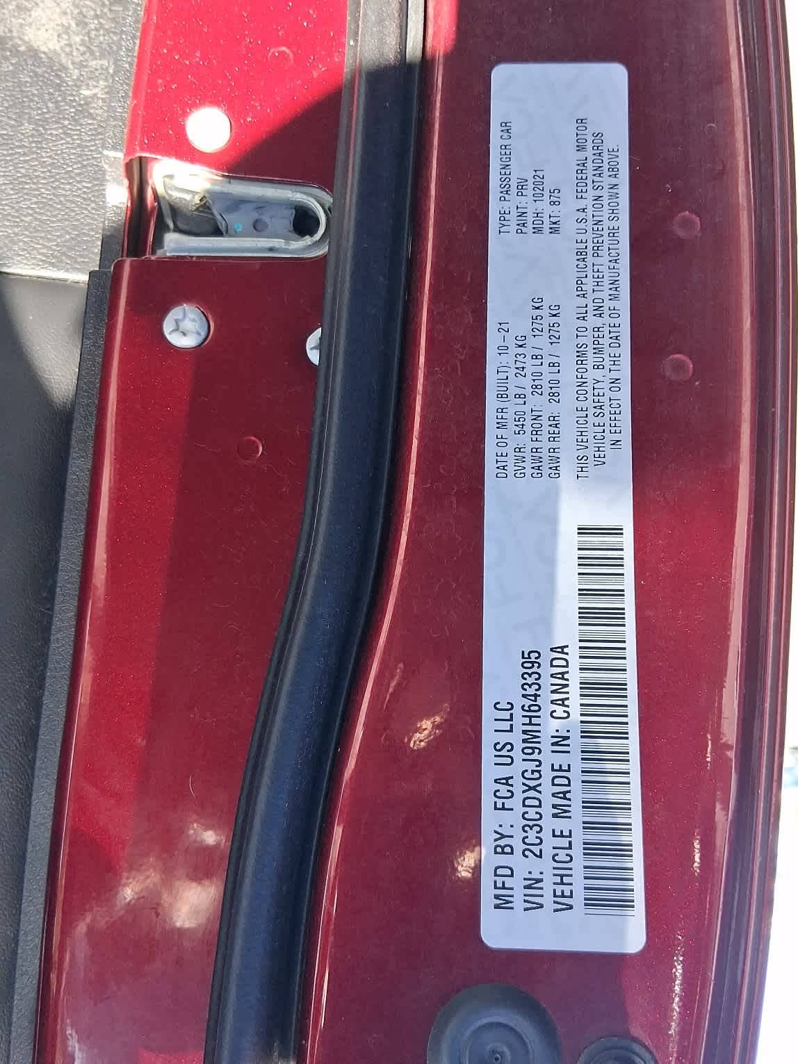 2021 Dodge Charger Scat Pack — Sedan — 38,163 mi — Portland, OR