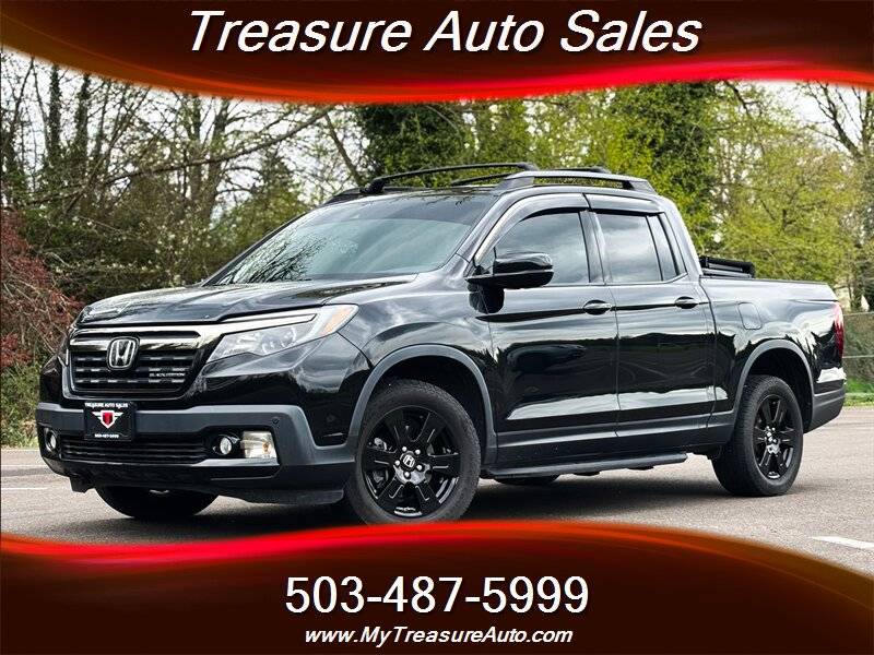 2017 Honda Ridgeline Black Edition — Pickup Truck — 117,200 mi — Gladstone, OR