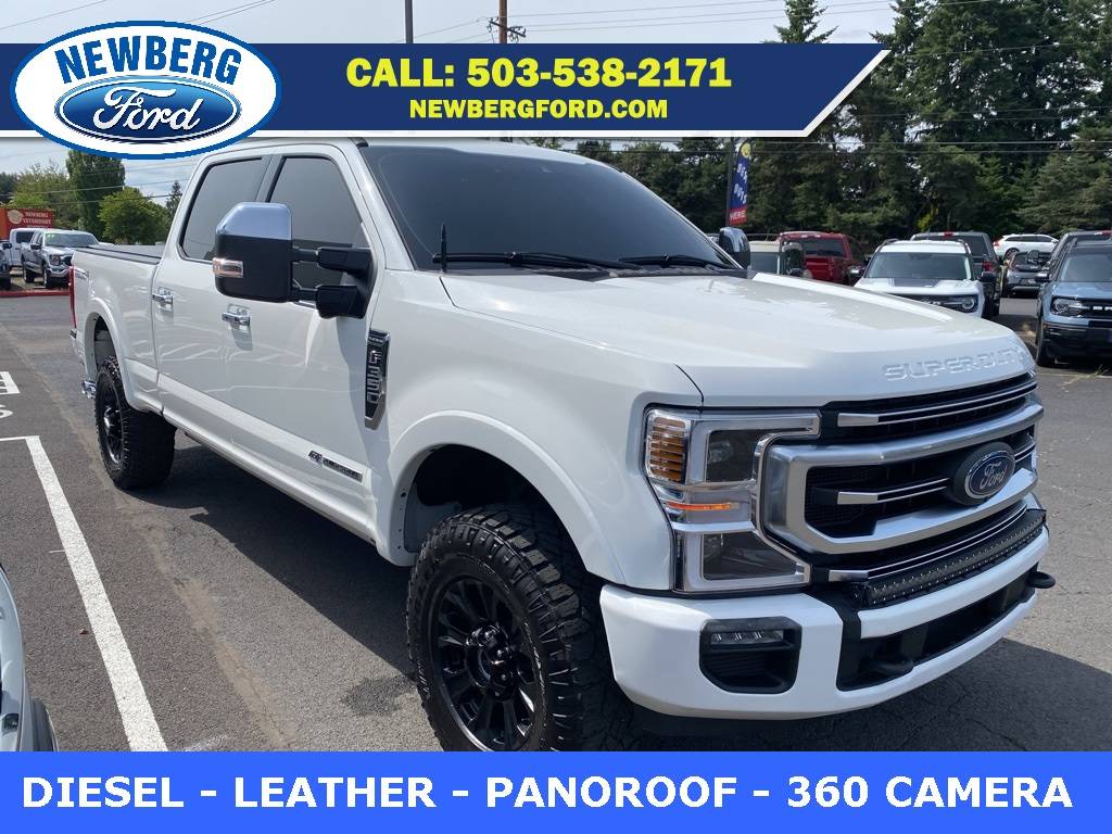 2022 Ford Super Duty F-350 Platinum — Pickup Truck — 20,588 mi — Newberg, OR