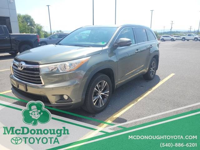 2016 Toyota Highlander XLE — SUV — 117,254 mi — Staunton, VA