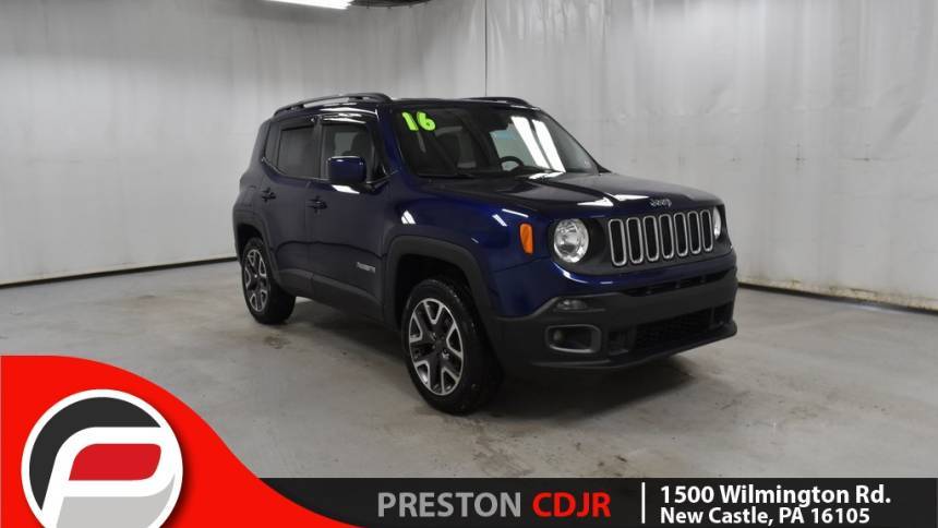 2016 Jeep Renegade Latitude — SUV — 120,430 mi — New Castle, PA