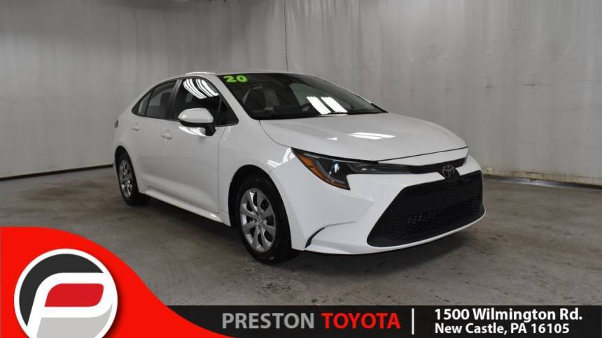 2020 Toyota Corolla LE — Sedan — 75,487 mi — New Castle, PA
