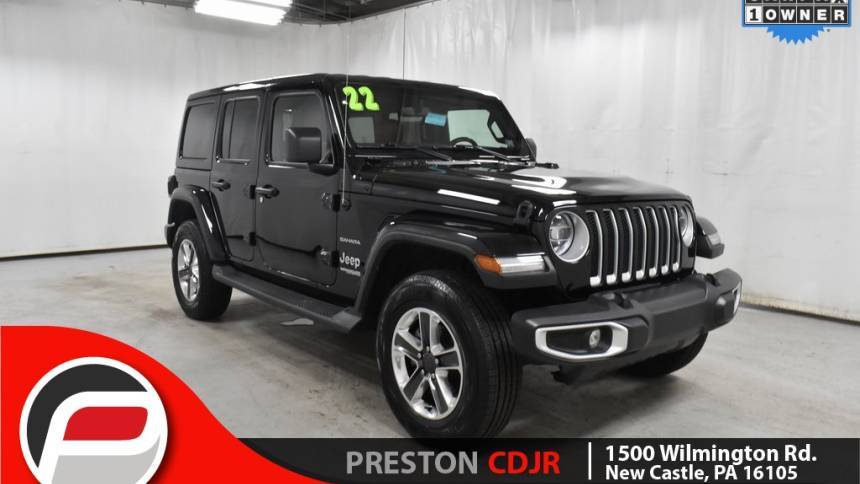 2022 Jeep Wrangler Sahara — SUV — 62,081 mi — New Castle, PA