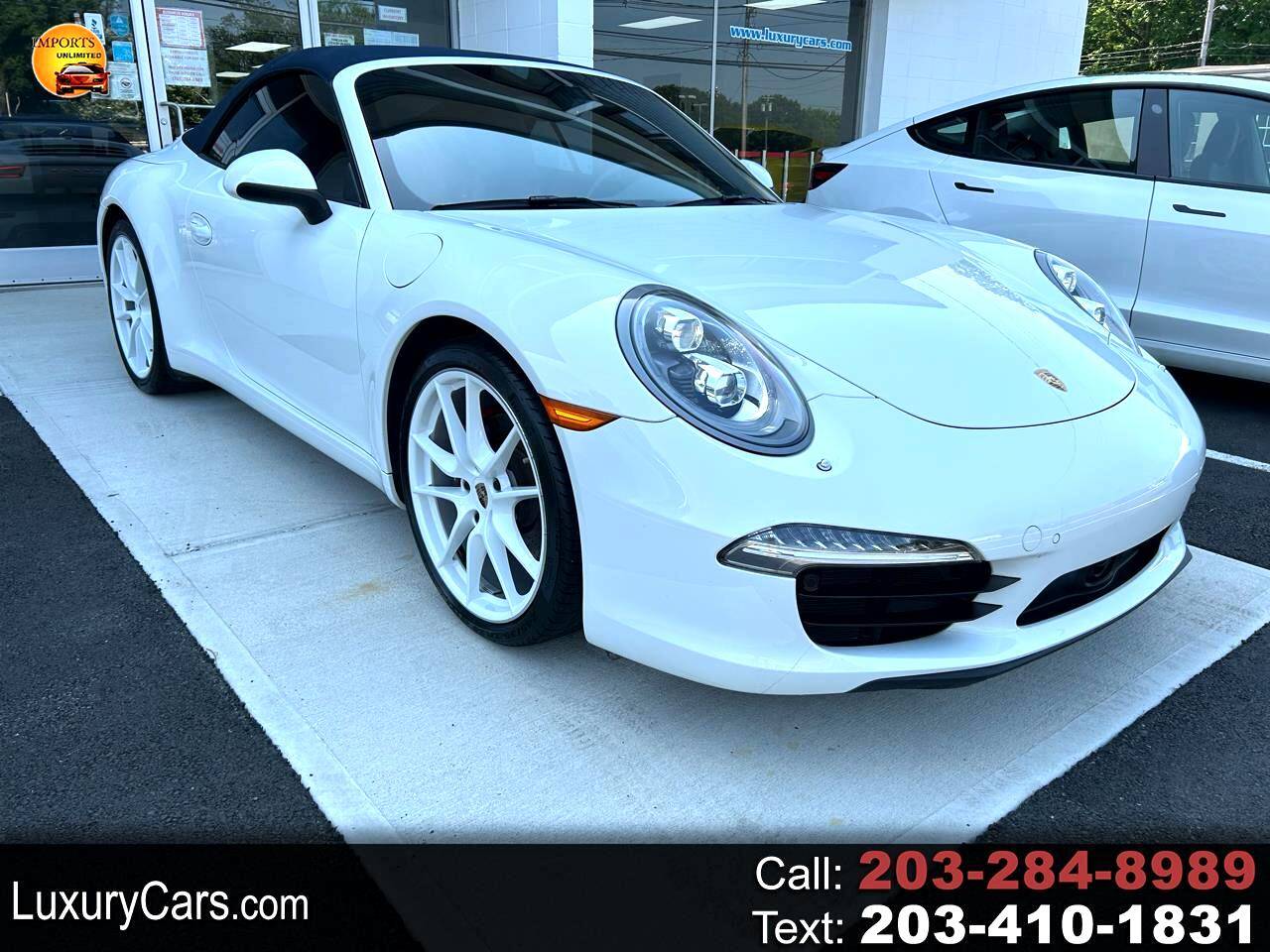 2015 Porsche 911 Carrera — Convertible — 46,000 mi — Wallingford, CT
