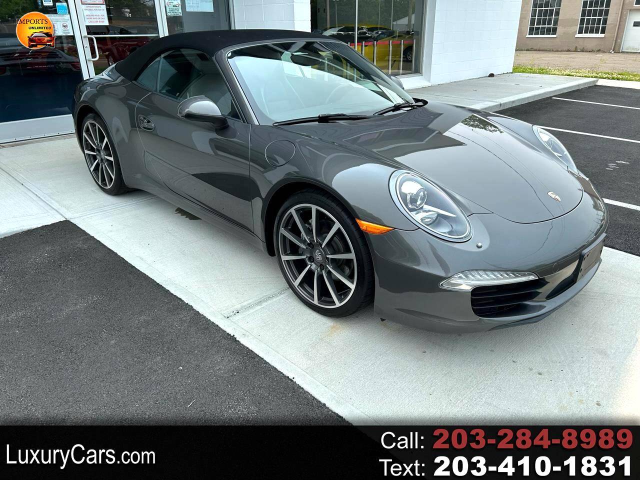 2014 Porsche 911 Carrera — Convertible — 83,000 mi — Wallingford, CT