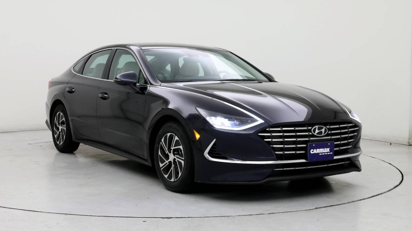 2022 Hyundai Sonata Hybrid Blue — Sedan — 28,982 mi — Milwaukie, OR
