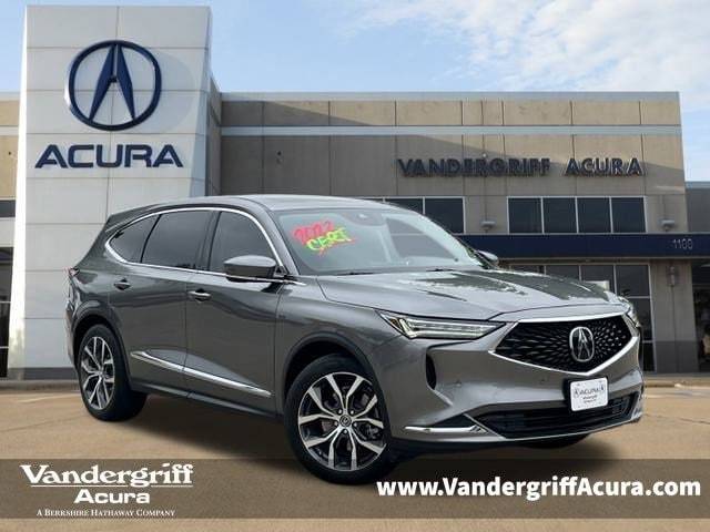 2022 Acura MDX Technology Package — SUV — 26,727 mi — Arlington, TX