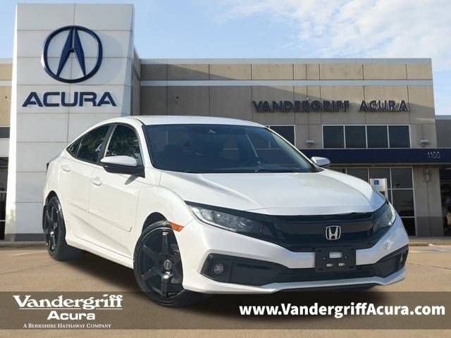 2020 Honda Civic Sport — Sedan — 93,329 mi — Arlington, TX