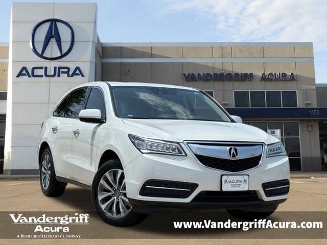 2016 Acura MDX Standard — SUV — 131,021 mi — Arlington, TX