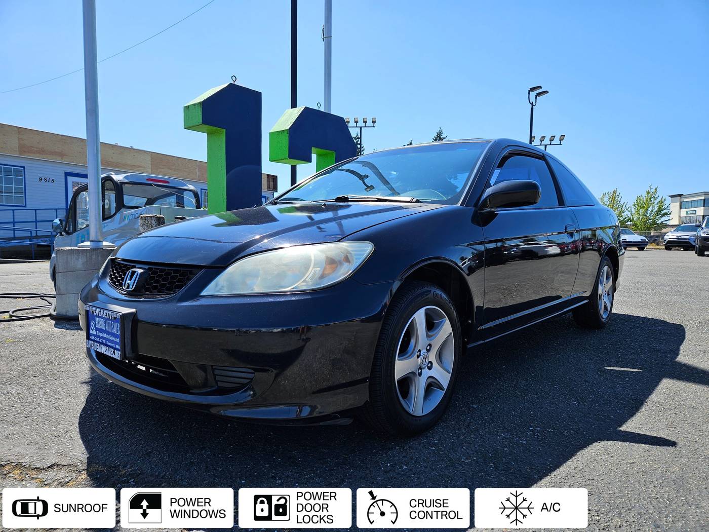 2004 Honda Civic EX — Coupe — 251,863 mi — Everett, WA