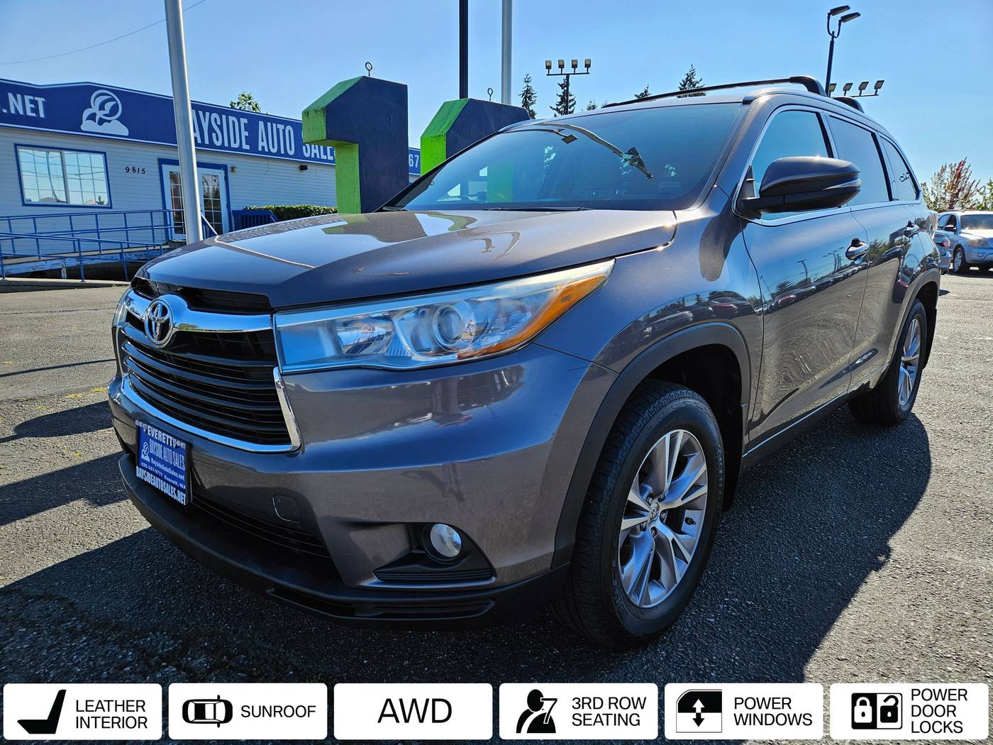 2015 Toyota Highlander XLE — SUV — 159,077 mi — Everett, WA