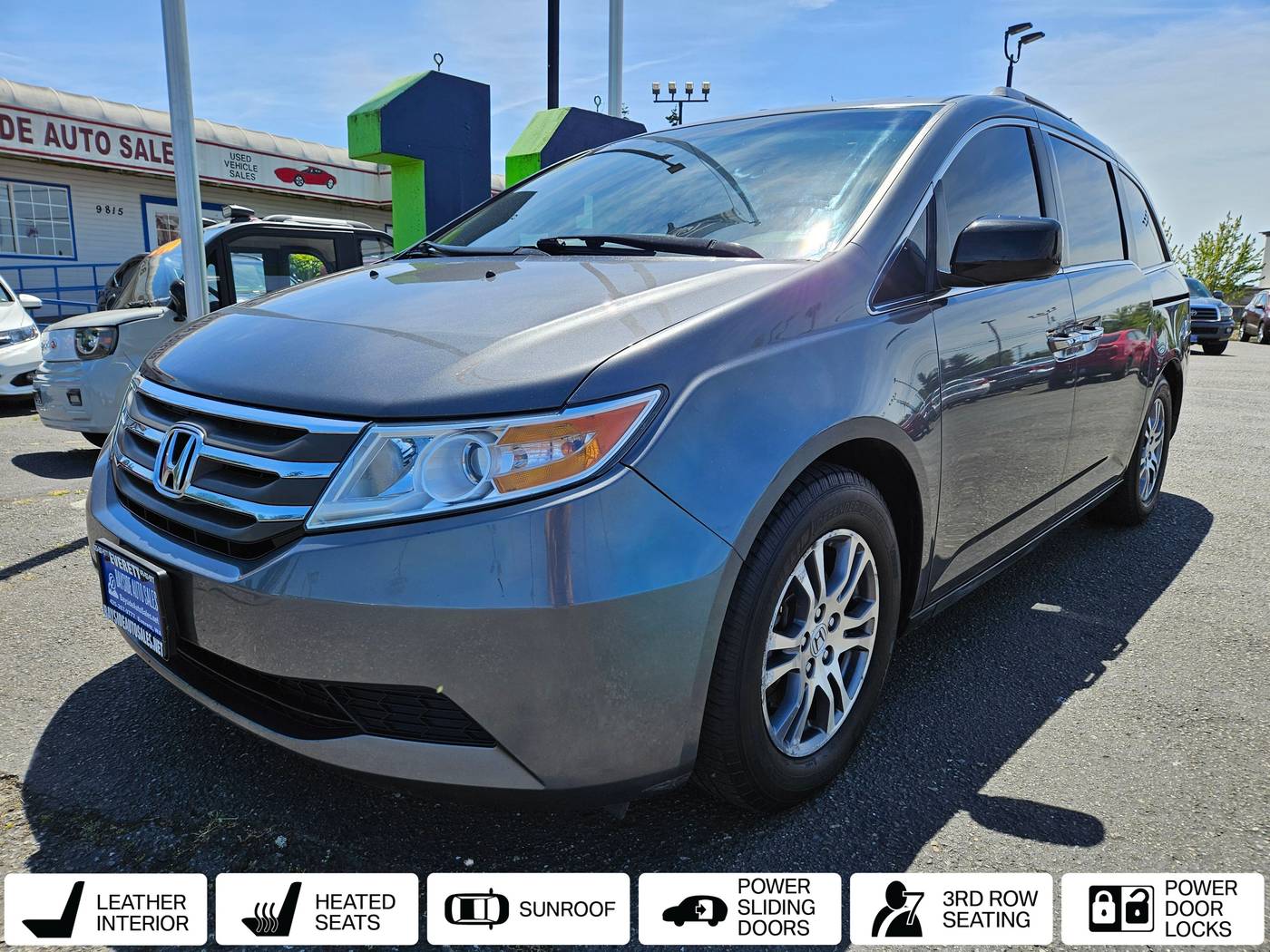 2012 Honda Odyssey EX-L — Minivan — 108,995 mi — Everett, WA