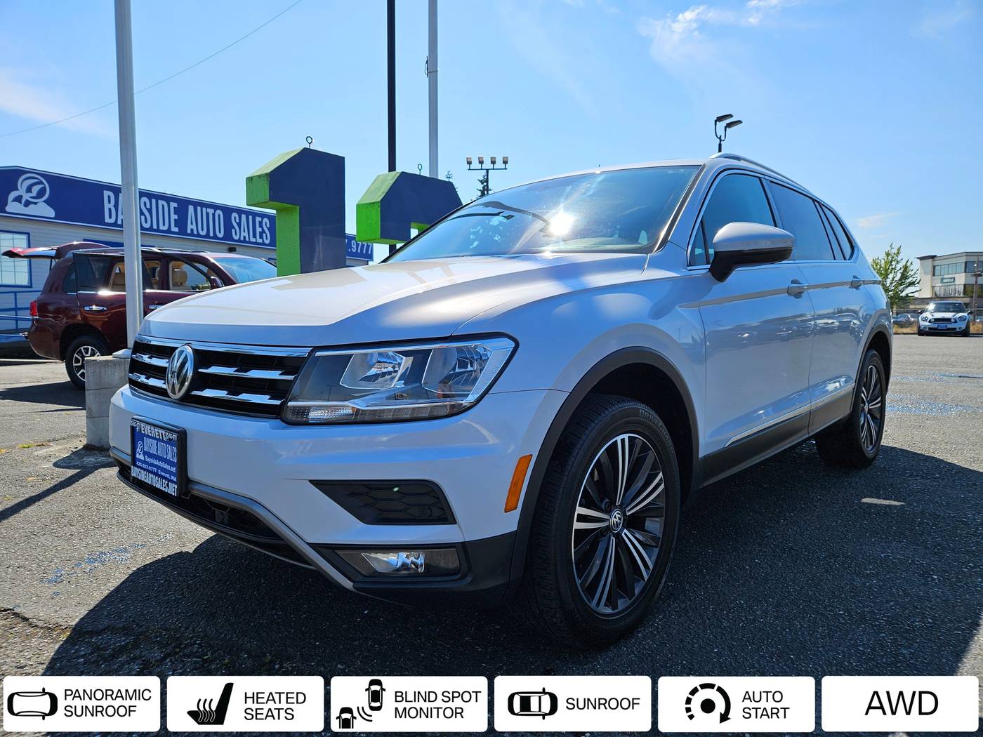 2019 Volkswagen Tiguan SEL — SUV — 87,254 mi — Everett, WA