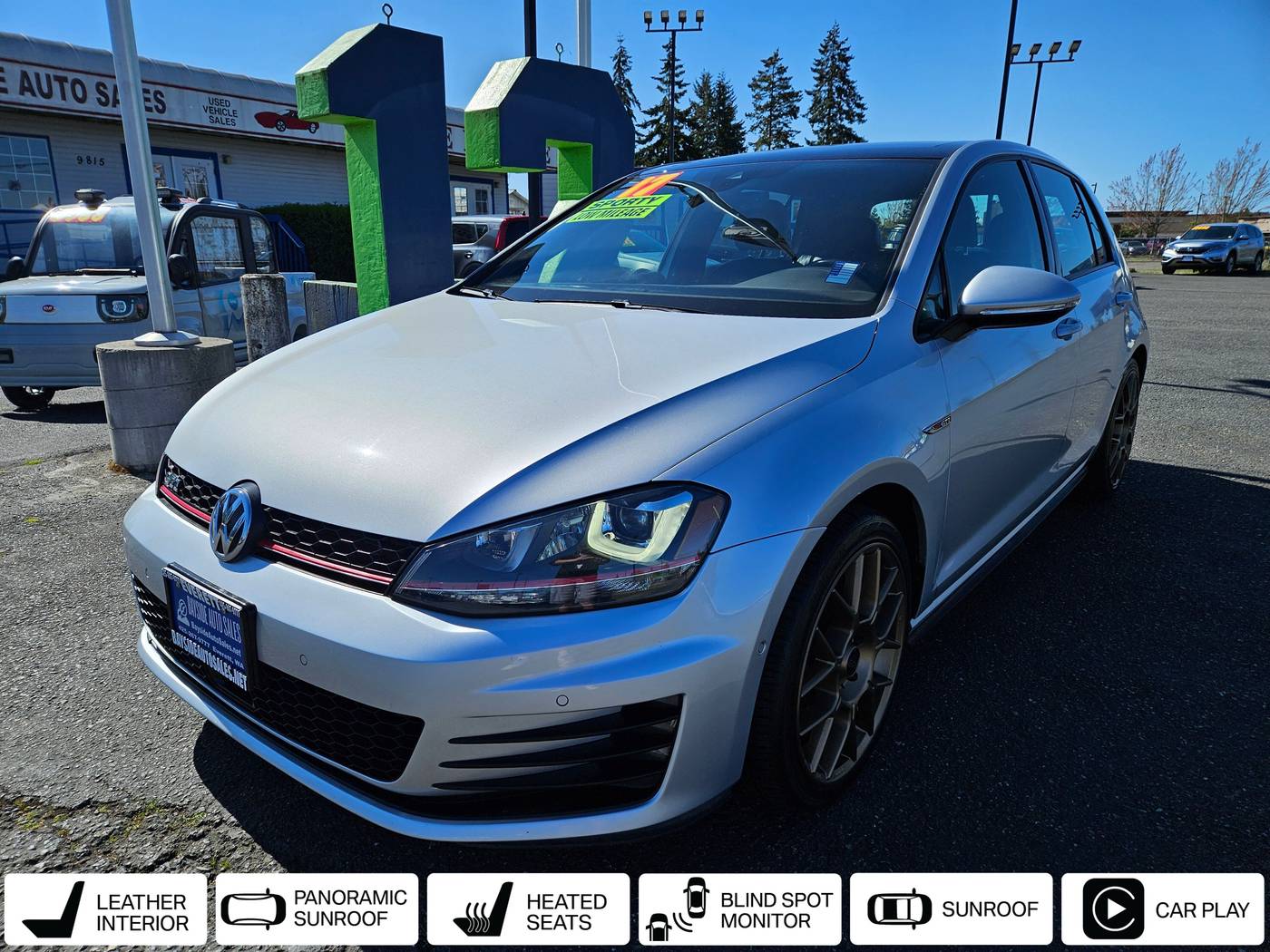 2017 Volkswagen Golf GTI Autobahn — Hatchback — 72,195 mi — Everett, WA