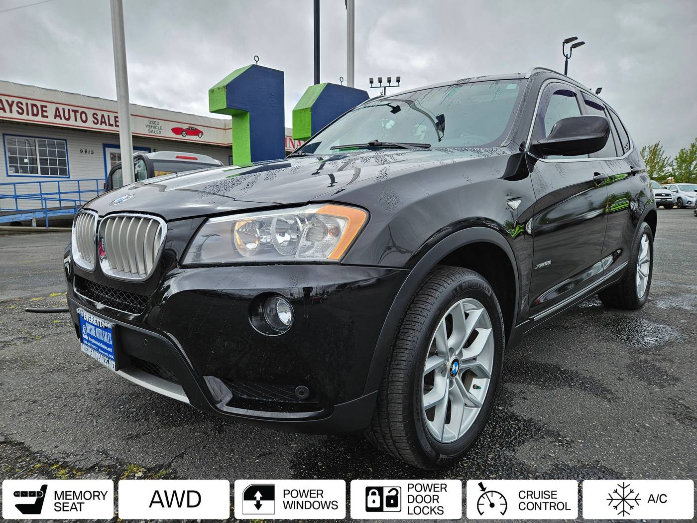 2013 BMW X3 28i — SUV — 80,635 mi — Everett, WA