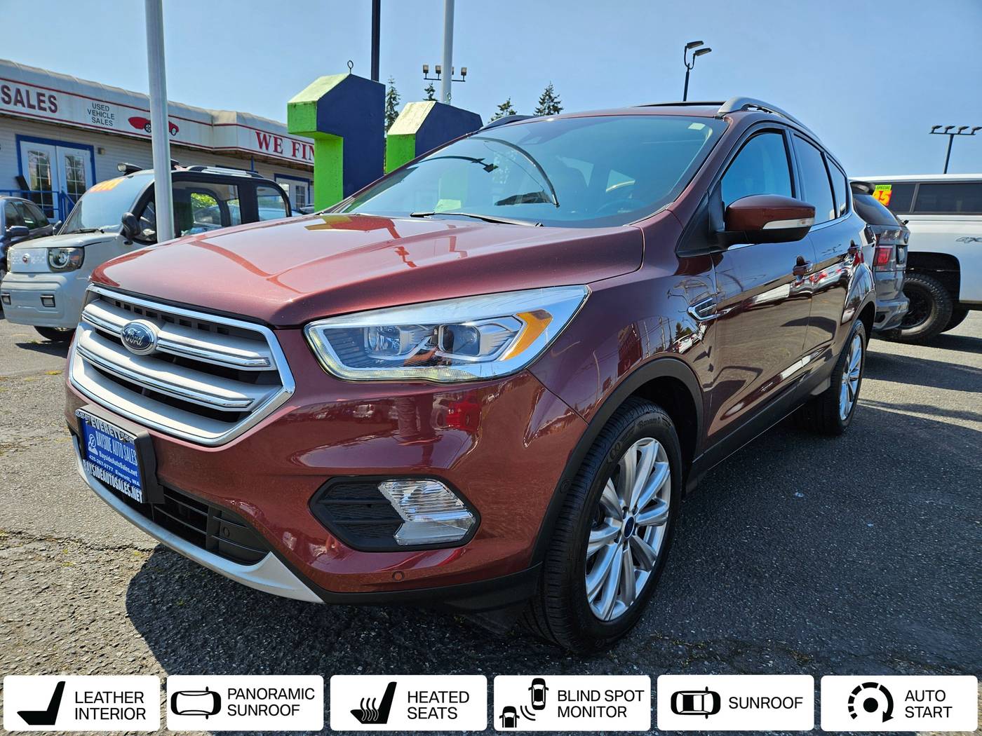 2018 Ford Escape Titanium — SUV — 55,721 mi — Everett, WA