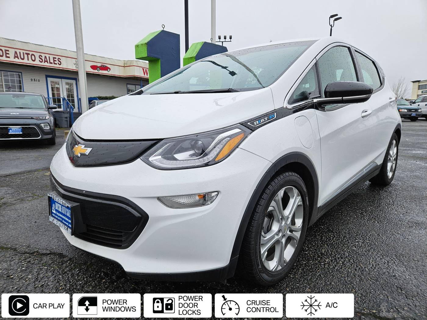 2017 Chevrolet Bolt EV LT — Hatchback — 46,587 mi — Everett, WA