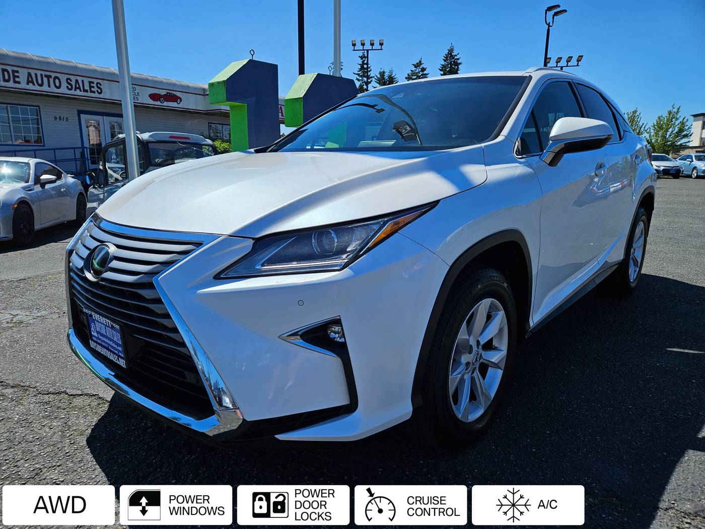 2017 Lexus RX RX 350 — SUV — 140,950 mi — Everett, WA