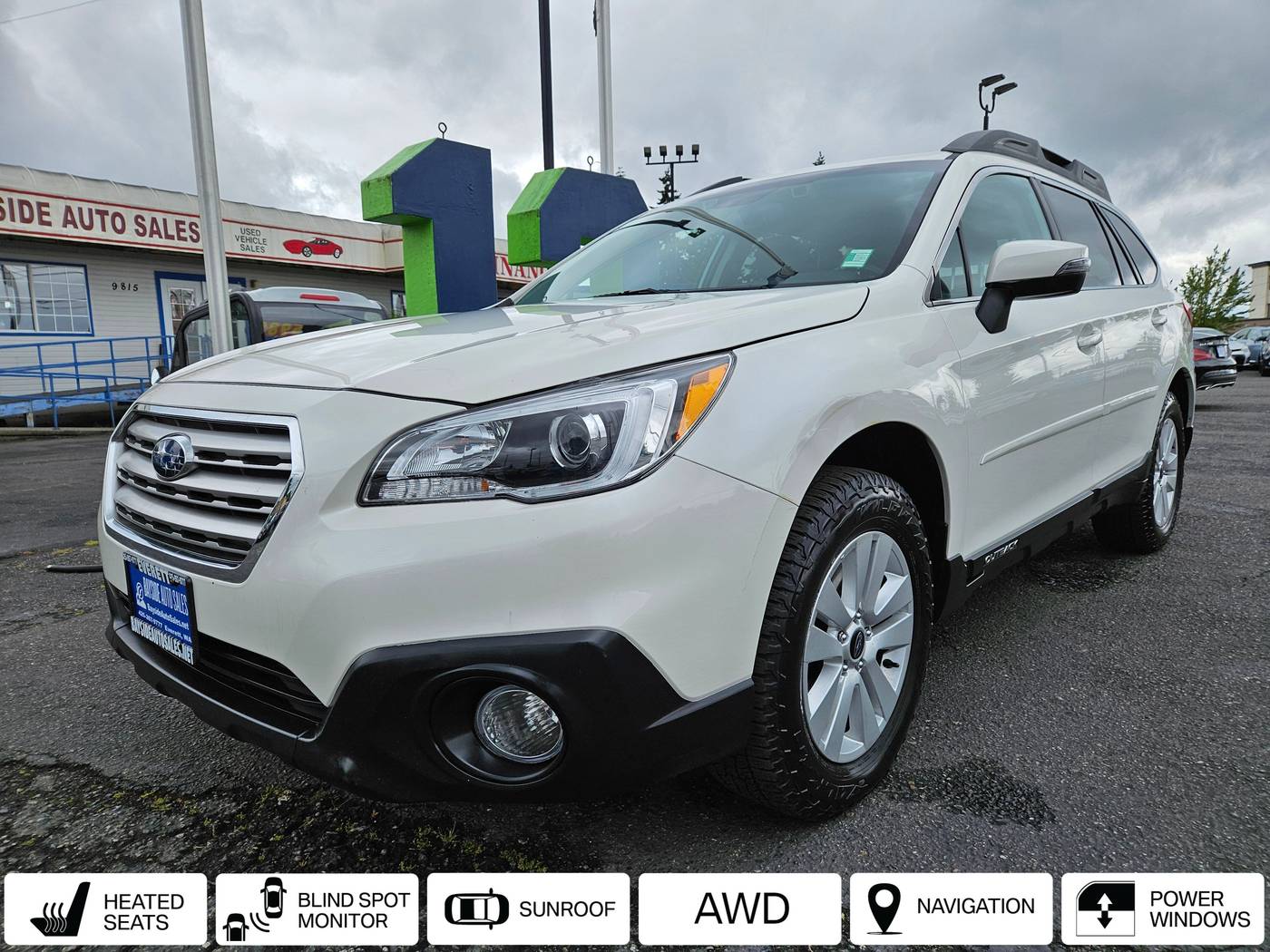 2015 Subaru Outback 2.5i Premium — SUV — 98,396 mi — Everett, WA