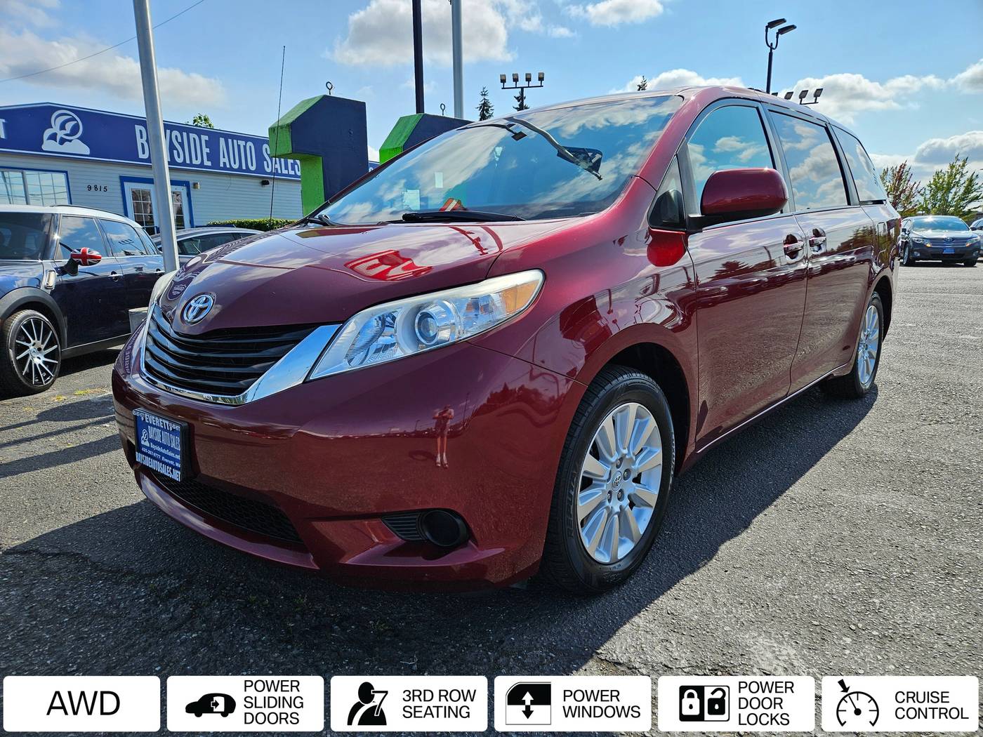2011 Toyota Sienna LE — Minivan — 191,114 mi — Everett, WA