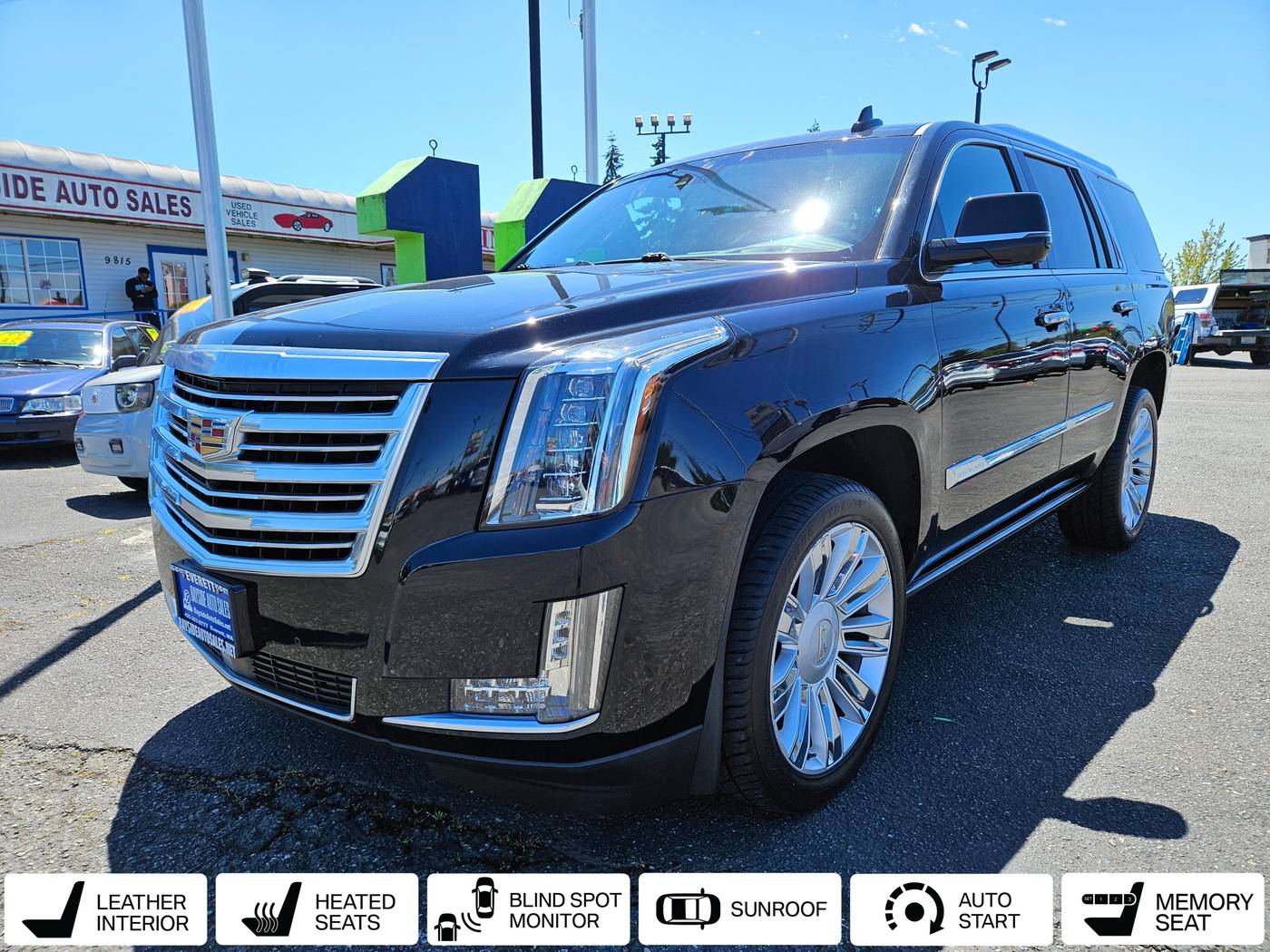 2016 Cadillac Escalade Platinum — SUV — 74,497 mi — Everett, WA