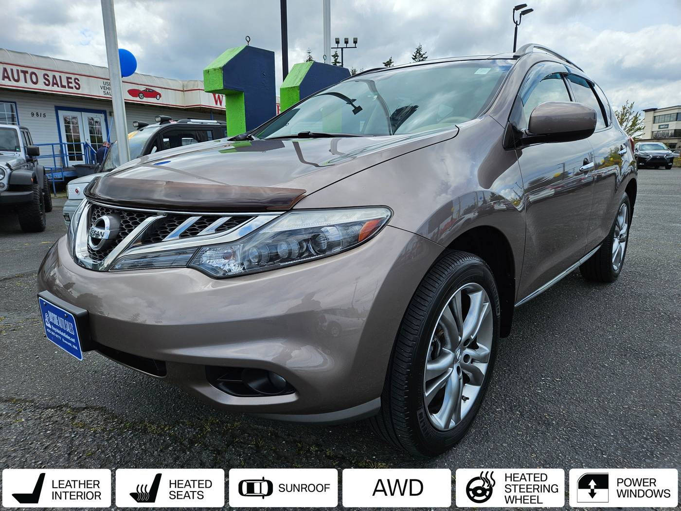 2012 Nissan Murano LE — SUV — 132,476 mi — Everett, WA