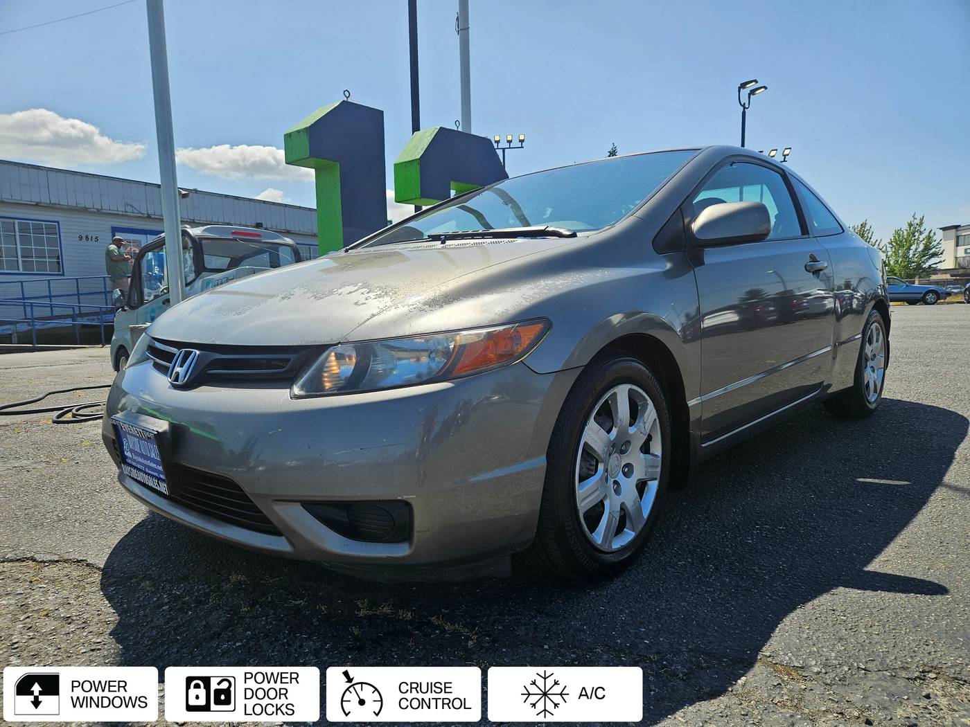 2008 Honda Civic LX — Coupe — 213,332 mi — Everett, WA