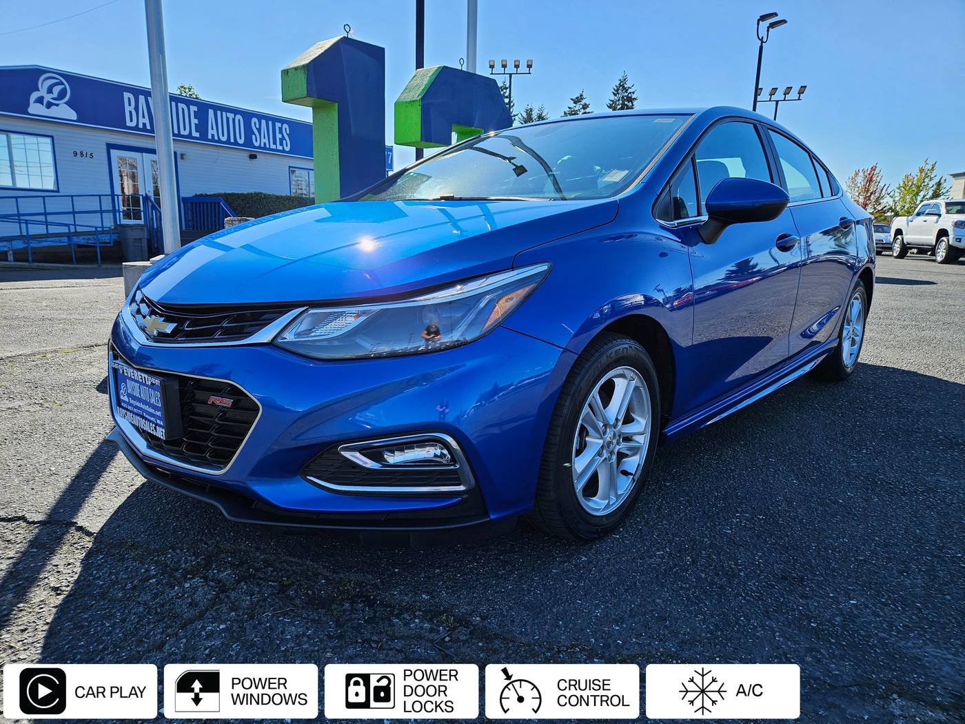 2017 Chevrolet Cruze LT — Sedan — 136,788 mi — Everett, WA