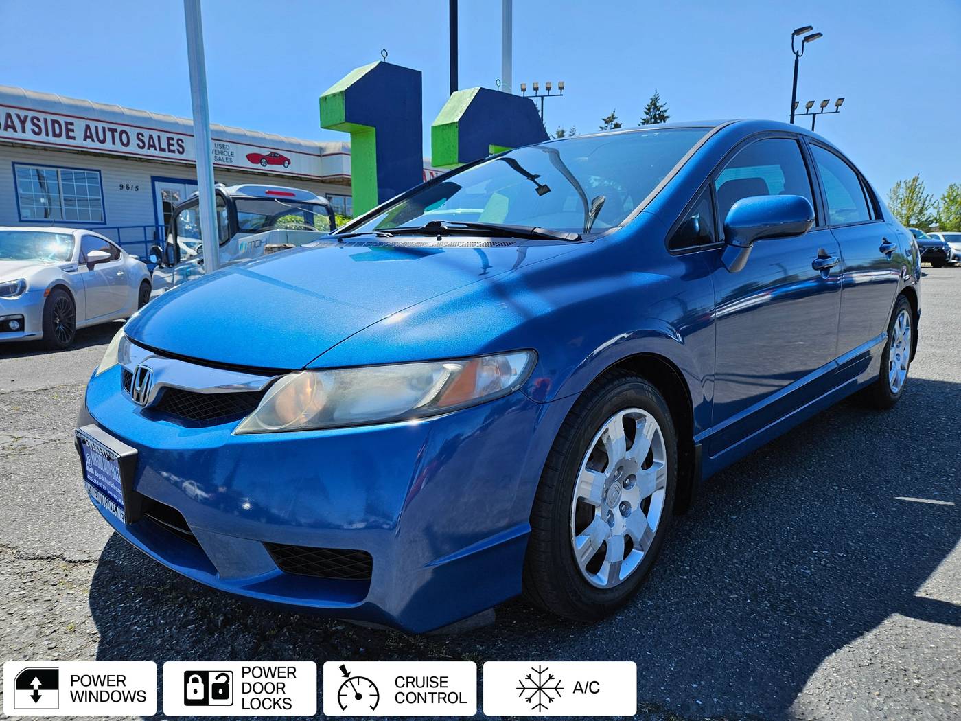 2010 Honda Civic LX — Sedan — 169,502 mi — Everett, WA