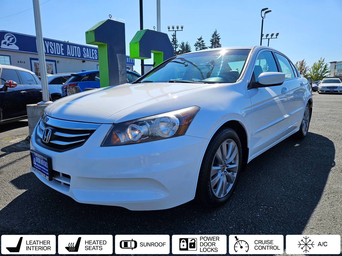 2012 Honda Accord EX-L — Sedan — 163,247 mi — Everett, WA