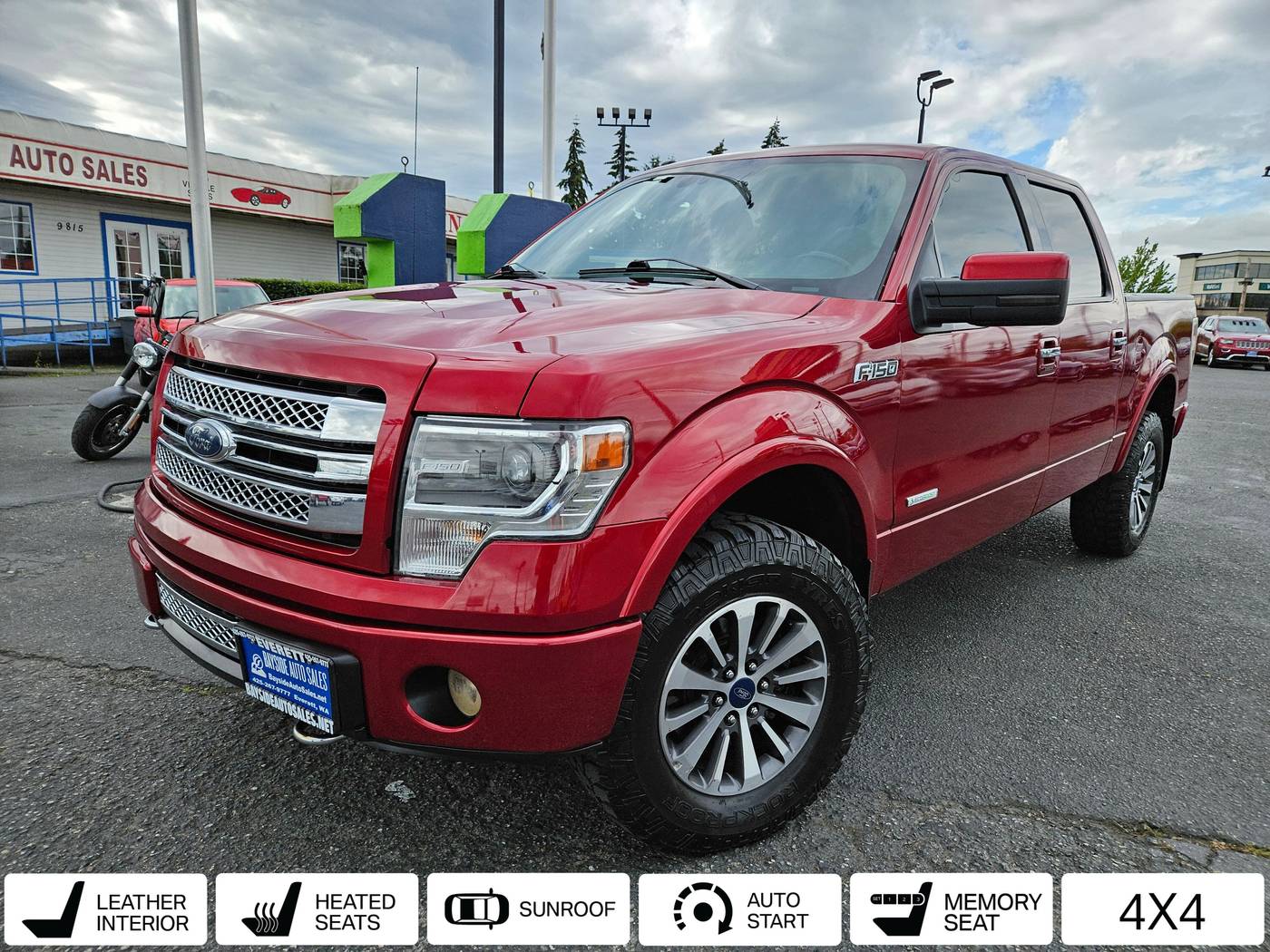 2013 Ford F-150 Limited — Pickup Truck — 86,498 mi — Everett, WA